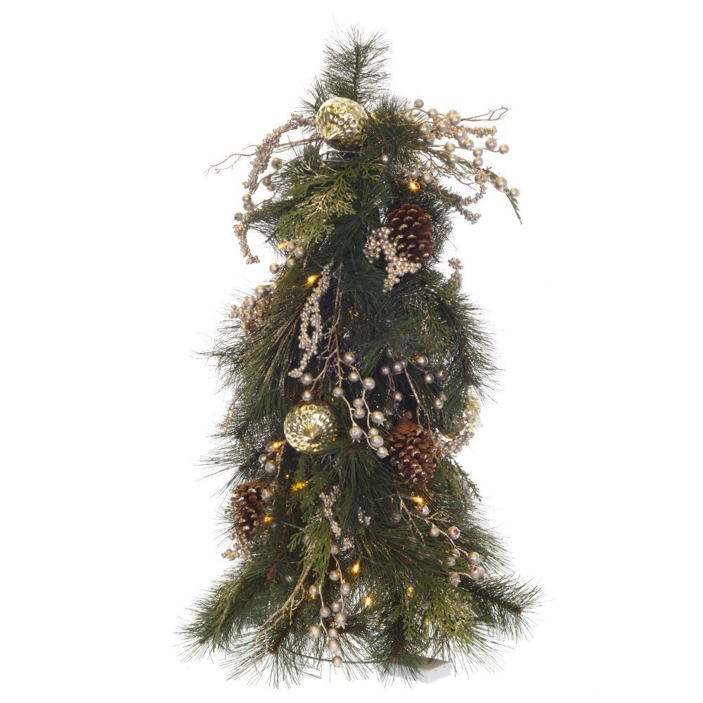 GAEM Изделие декоративное "Елка" с подсветкой, L40 W40 H90 см, 3*АА (не прилаг.)