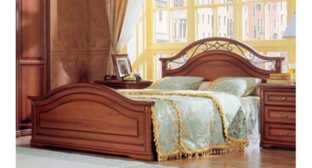 ДЖОКОНДА Спальня. Кровать 1800 с гнутыми спинками