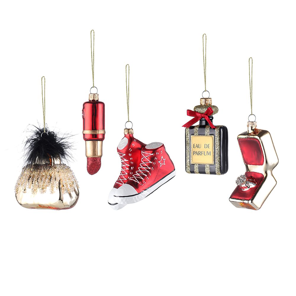 Набор ёлочных украшений Vogue коллекции New Year Essential