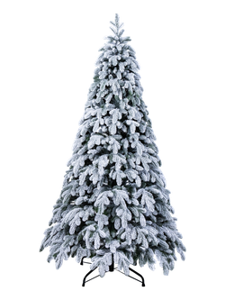 Ель Искусственная Царь елка Афродита флок 240 см