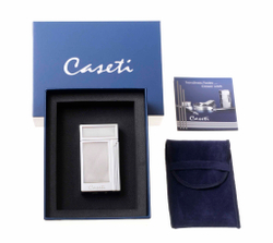 Зажигалка Caseti сигарная, турбо, хром CA160-3