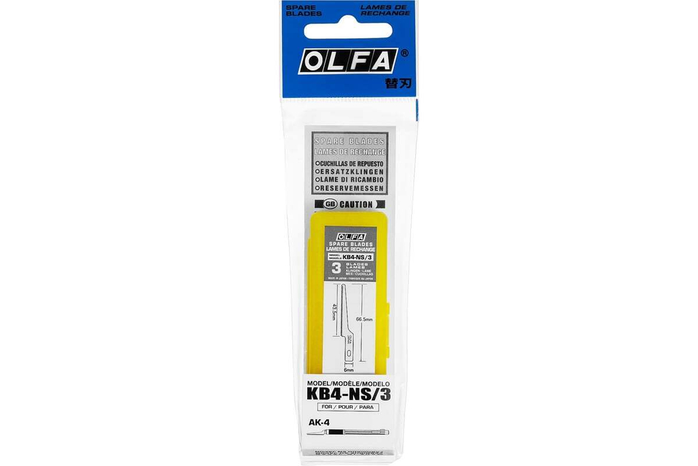 Пильные лезвия OLFA для ножа 6 мм, 3 шт. OL-KB4-NS/3