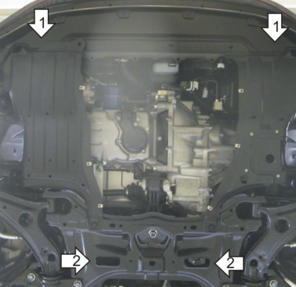 Защита MOTODOR для Honda Jazz,Fit 70810