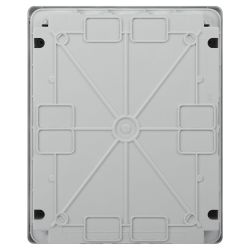 Корпус пластиковый встраиваемый ЭРА COMFORT ЩРВ-П-18 IP40 прозрачная крышка белый | Корпуса пластиковые модульные