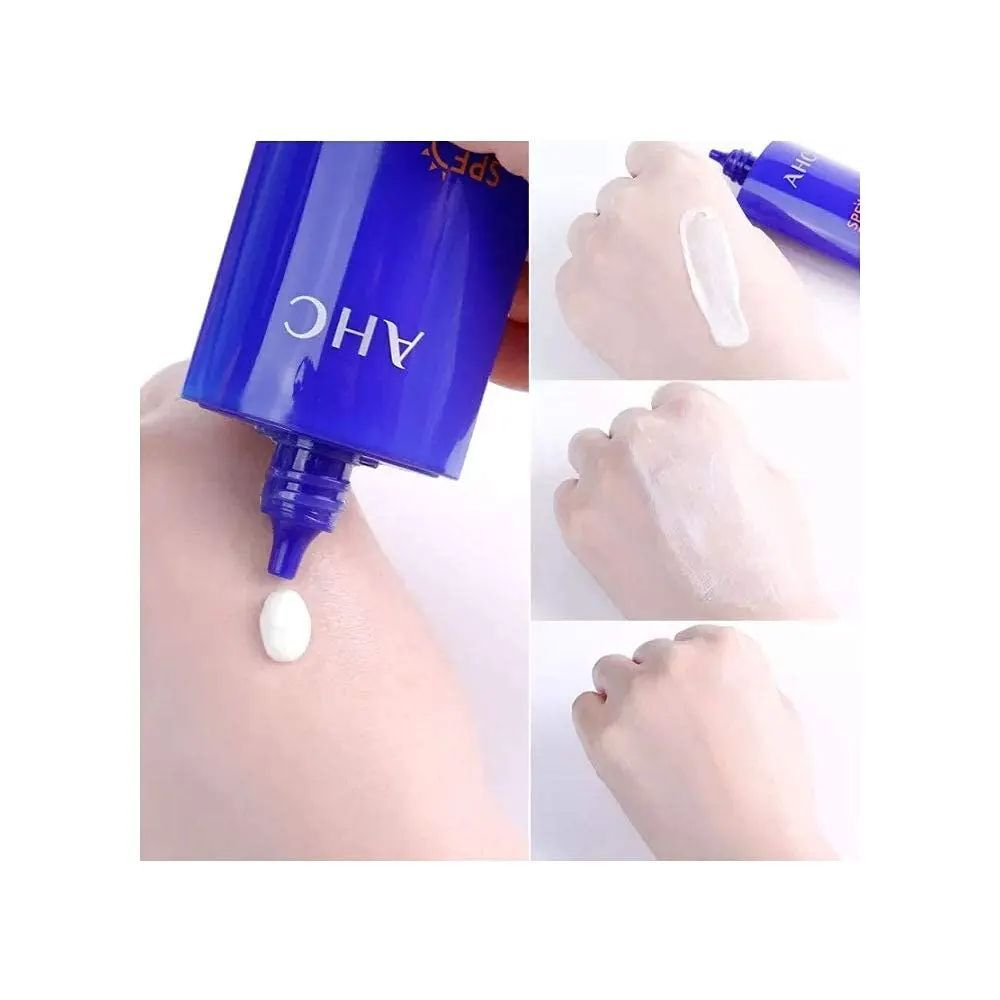 AHC Крем солнцезащитный лёгкий - UV Capture plus pure mild sun cream SPF 50+ PA++++, 50мл, шт