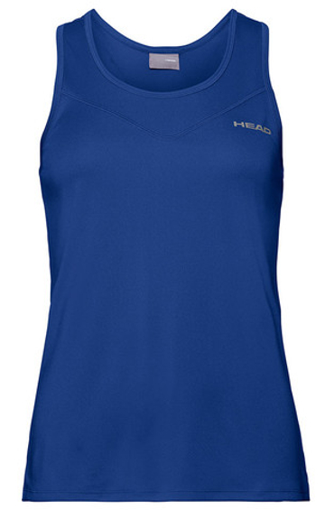 Женский топ теннисный Head Easy Court Tank Top W - небесный