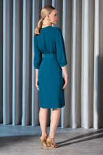 51514 Платье женское (морская волна)