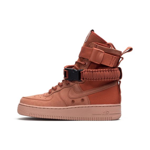 Nike Air FORCE 1 Кроссовки для скейтбординга Высокие Женские