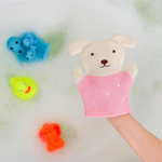 Мочалка-варежка детская «Дружок» 4694156