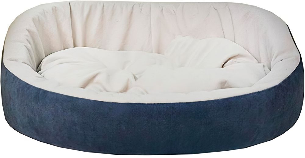 Лежанка для животных Homepet Catania №3 Диванчик серо-белый, 57х45х17 см