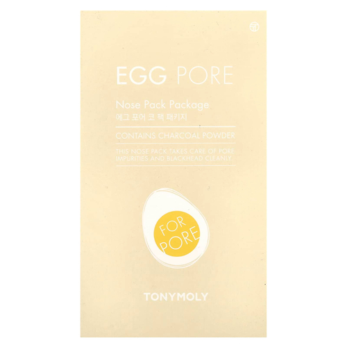 TonyMoly, Egg Pore, маска для носа, 7 пакетиков