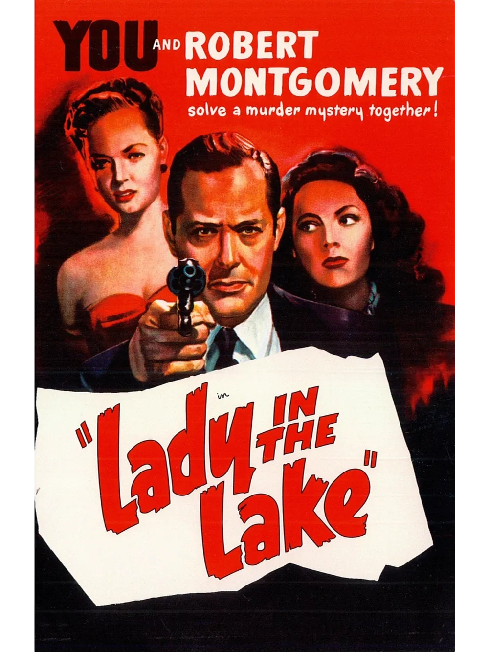 Леди в озере (1946) (DVD-R), Русский язык.