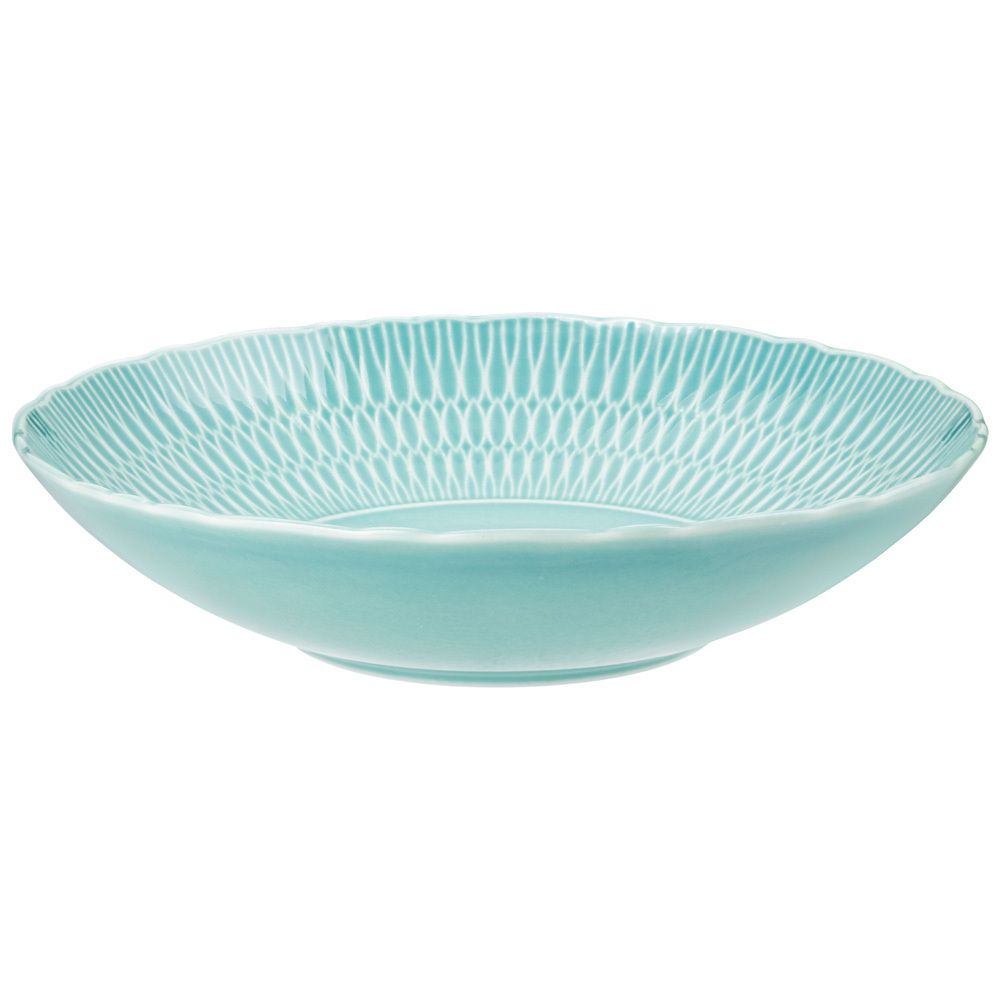 ТАРЕЛКА СУПОВАЯ "СОФИЯ ГОЛУБАЯ" 22 СМ МАЛ.УП.=6ШТ БЕЗ УПАК.