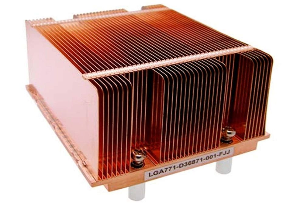 Система охлаждения Intel Xeon LGA771 Copper 2U Passive Cooler LGA771-D36871-001-FRJ