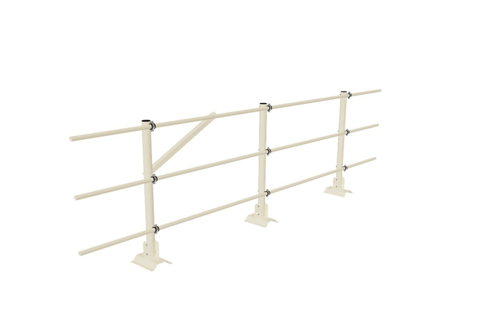 Кровельное ограждение Fachmann КО/PL/PVC/800-3-3000 RAL