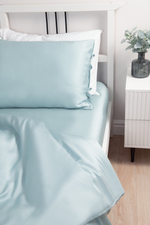 PLACIDITY Комплект постельного белья, сатин бирюзовый