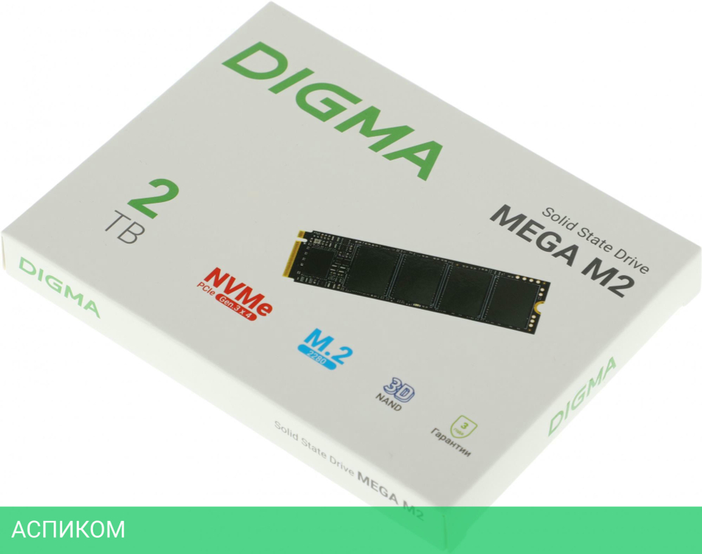 SSD диск Digma 2Tb DGSM3002TM23T