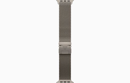 Умные часы Apple Watch Ultra 3, 49 мм, Natural Titanium Milanese Natural Loop M