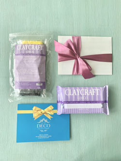 Подарочный набор (сертификат + глина белая и мини гл)