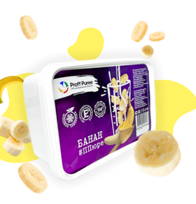 Пюре фруктовое Proff Puree БАНАН 1 кг. замороженное