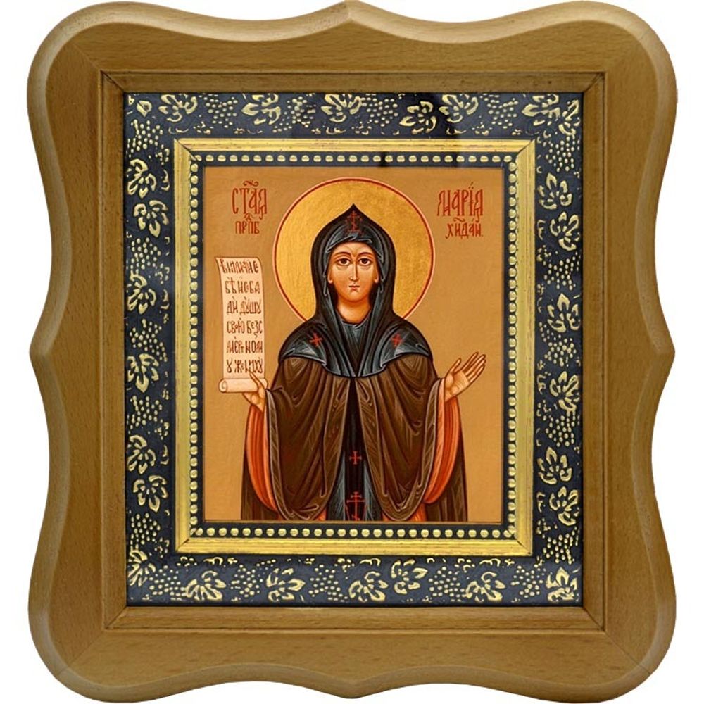 Мария Хиданская Святая блаженная. Икона на холсте.