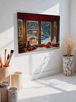 Картина на стену 40 X 50 Новогодняя атмосфера