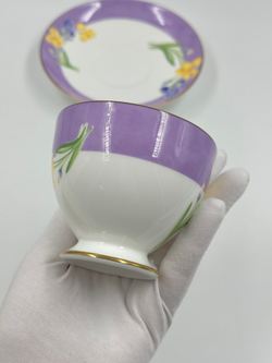 Чайная пара с ирисами Yves Saint Laurent