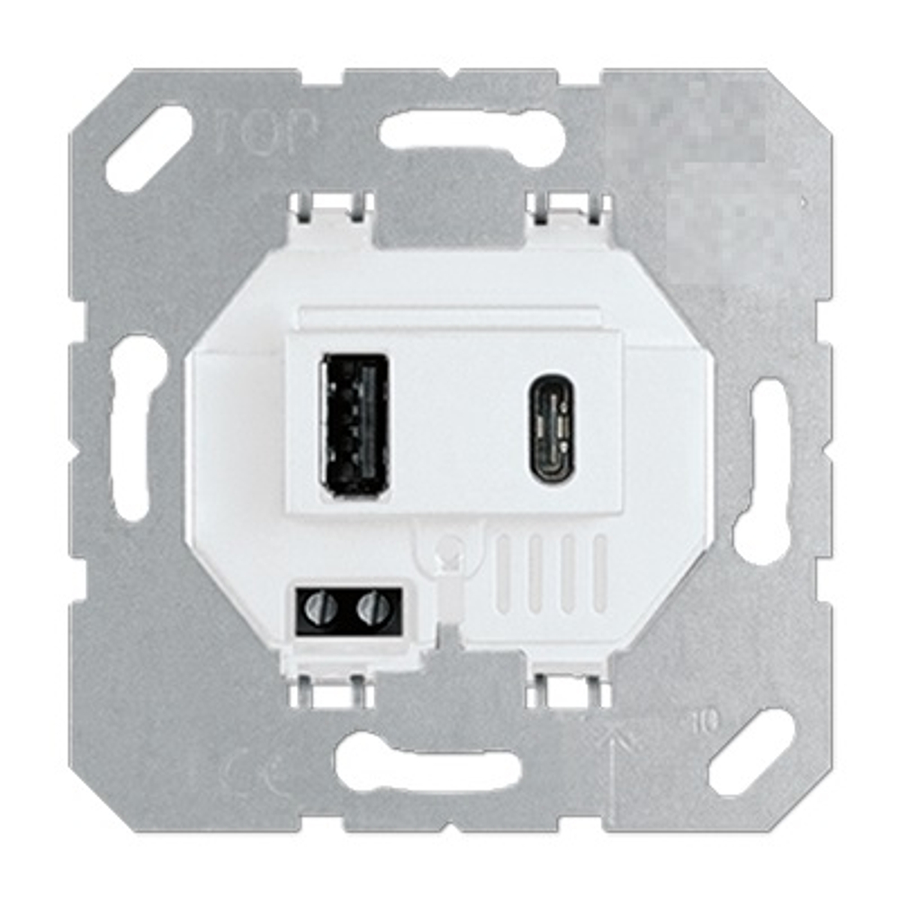 USB зарядное устройство,  3.1A тип A, С белый