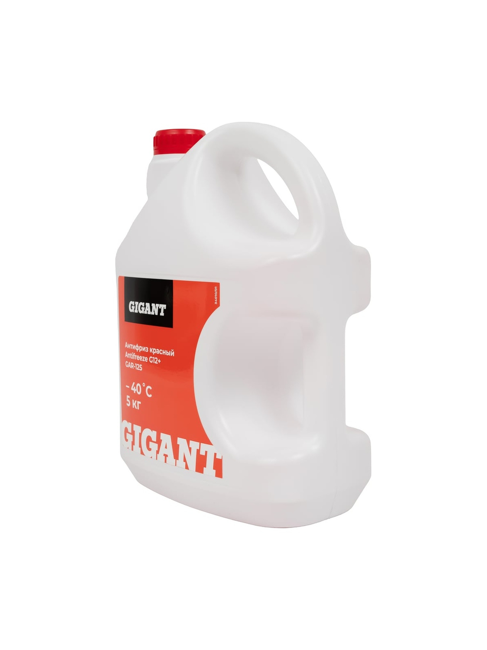 Жидкость охлаждающая низкозамерзающая марки Антифриз Antifreeze G12+ Long Life, 5кг., Gigant GAR-125