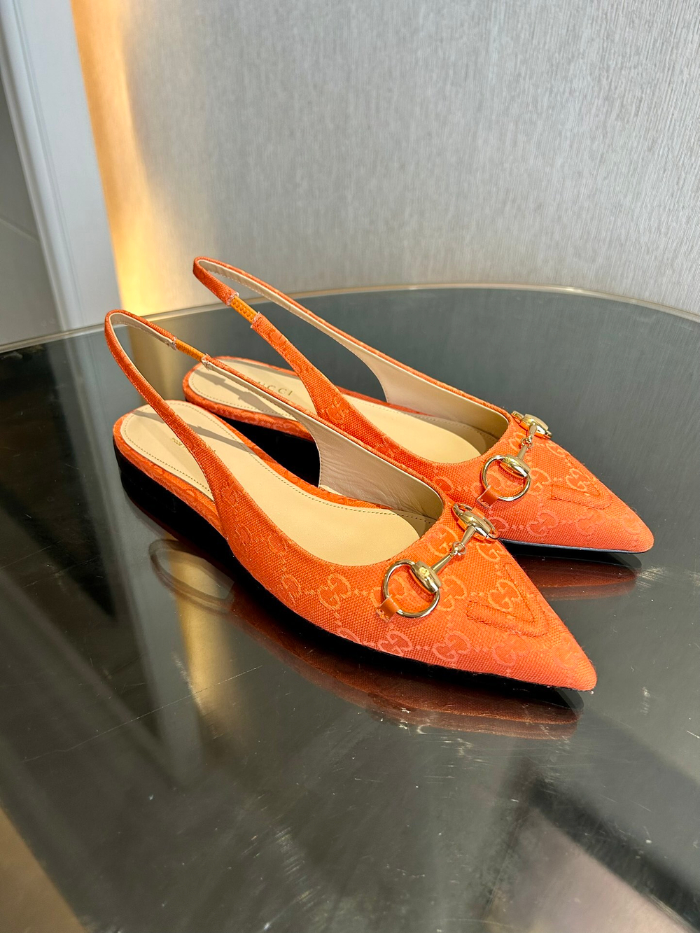 Gucci Slingback Ballet Flat