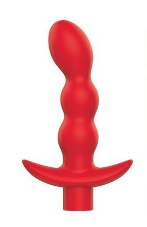 Красный вибратор Sweet Toys - 11 см.