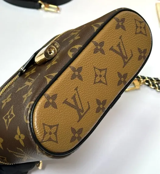Сумка Louis Vuitton Vanity Chain Pouch коричневая