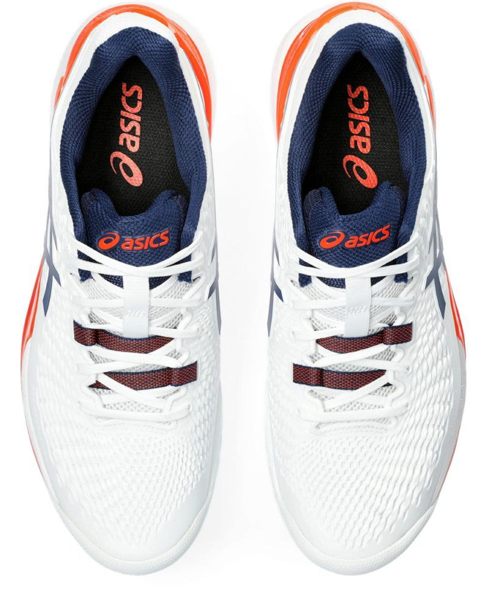Мужские кроссовки теннисные Asics Gel-Resolution 9 - белый