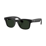 Умные очки Ray-Ban Wayfarer Matte Black / Transitions Graphite Green, 155-53