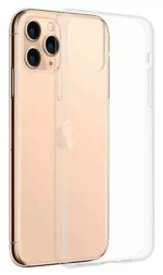 Силиконовый чехол для iPhone 11 Pro прозрачный