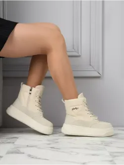 Дутики зимние на платформе