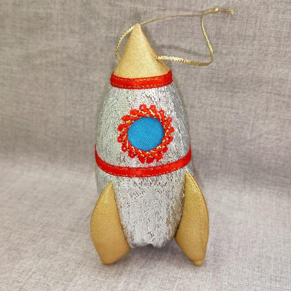 Ёлочная игрушка Ракета