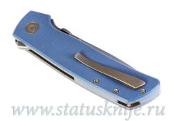 Нож Bob Terzuola ATCF Tanto Slate Blue Dropфотография - 9