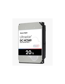 20Tb WD Ultrastar DC HC560 {SATA 6Gb/s, 7200 rpm, 512mb buffer, 3.5"} [0F38752/WUH722020BLE604/0F38765]