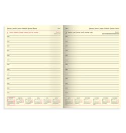 Ежедневник Letts LECASSA A5 искуственная кожа 412 160041