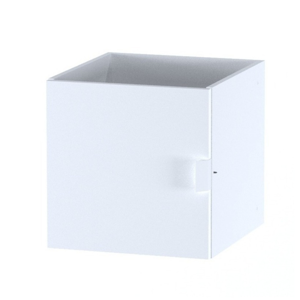 Фора модуль с дверцей, ручка металл, 33*33*37 см, белый