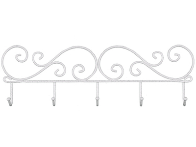Вешалка "Кружева 5" белая