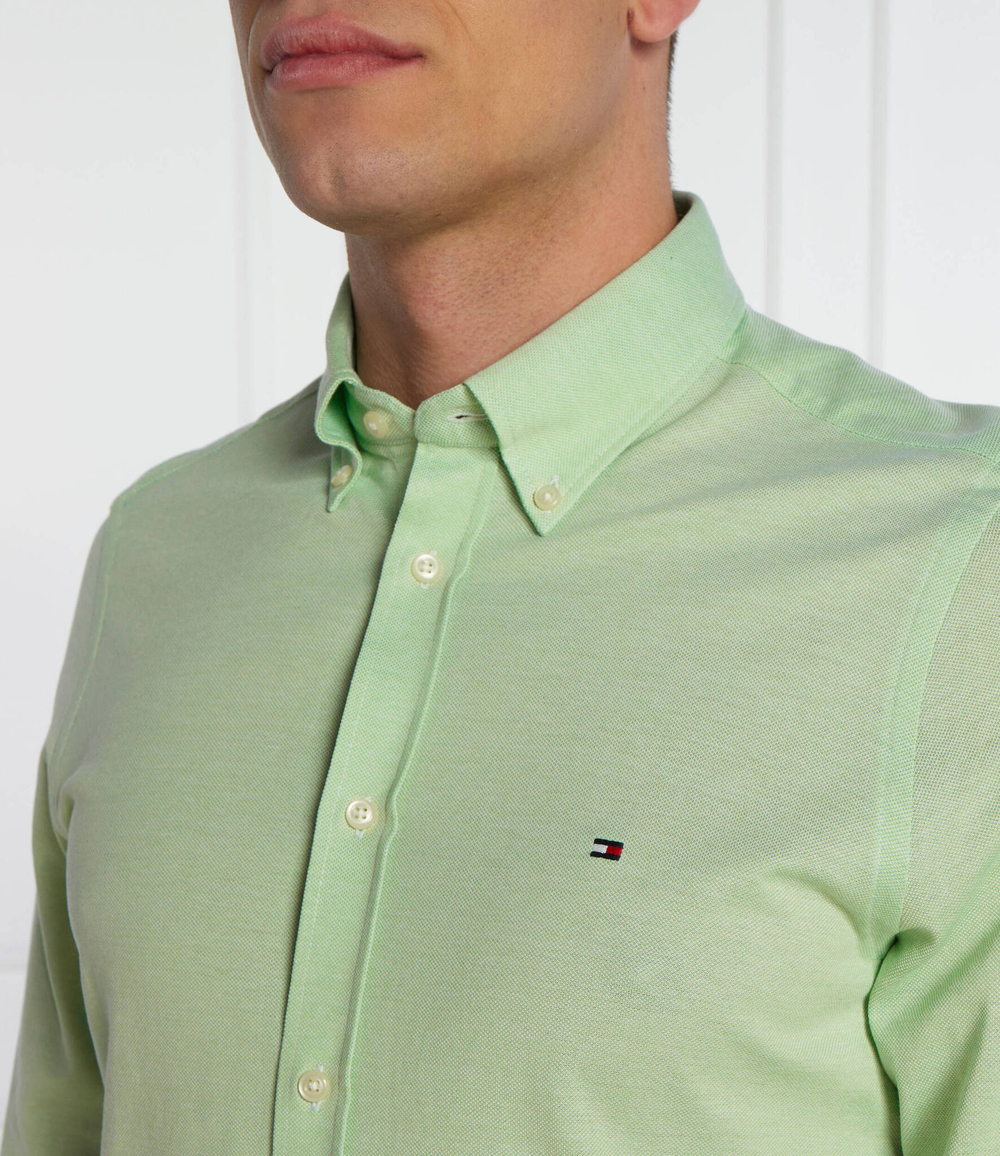 Рубашка Tommy Hilfiger - зеленый(MW0MW30675)