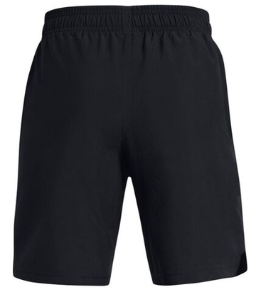 Шорты для мальчика теннисные Under Armour Boys Tech Woven Wordmark - black/white