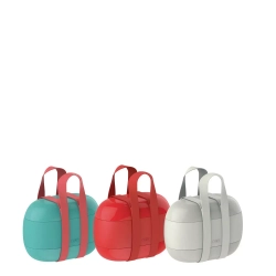Alessi - Ланчбокс 1,25л красный / артикул   SA02R  / GTIN 8003299429301