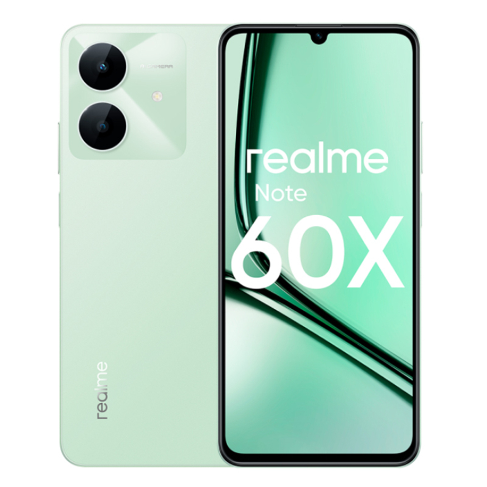 Смартфон Realme Note 60x 3/64 ГБ, зеленый