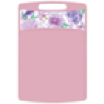 Доска разделочная пластиковая 33,5*22см светло-розовый 222115107/02