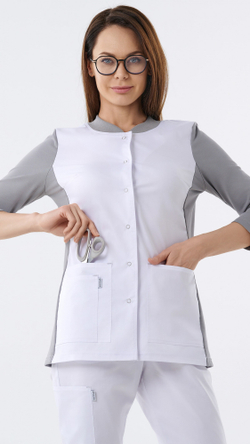 Костюм медицинский Дарина №0  с трикотажем