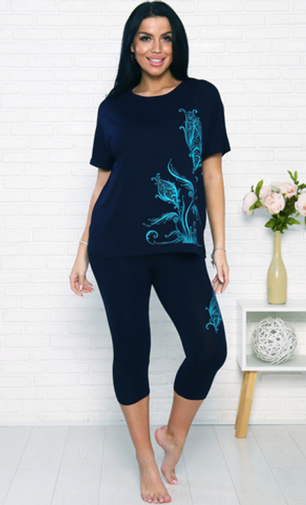 [m]Костюм бриджи+футболка ТК-4040