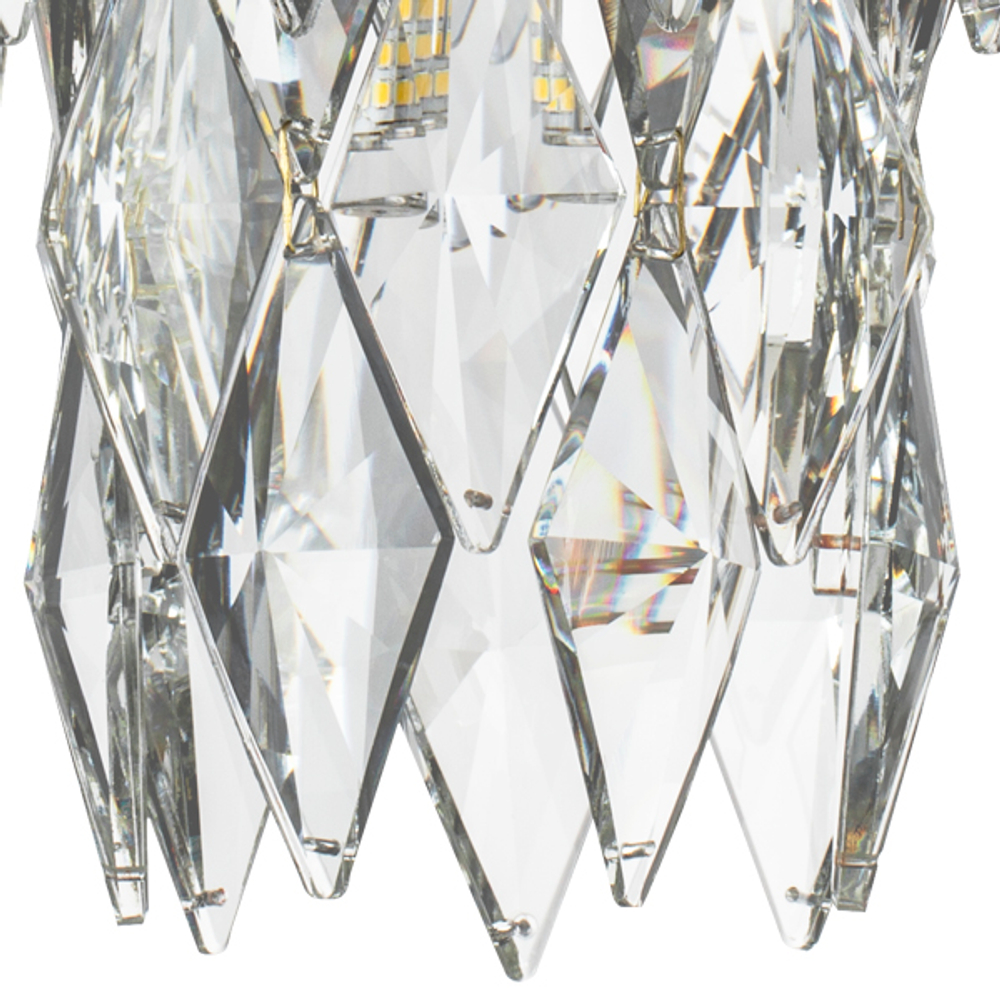 722063 Люстра LIMPIO 6х28W G9 БРОНЗА/ПРОЗРАЧНЫЙ